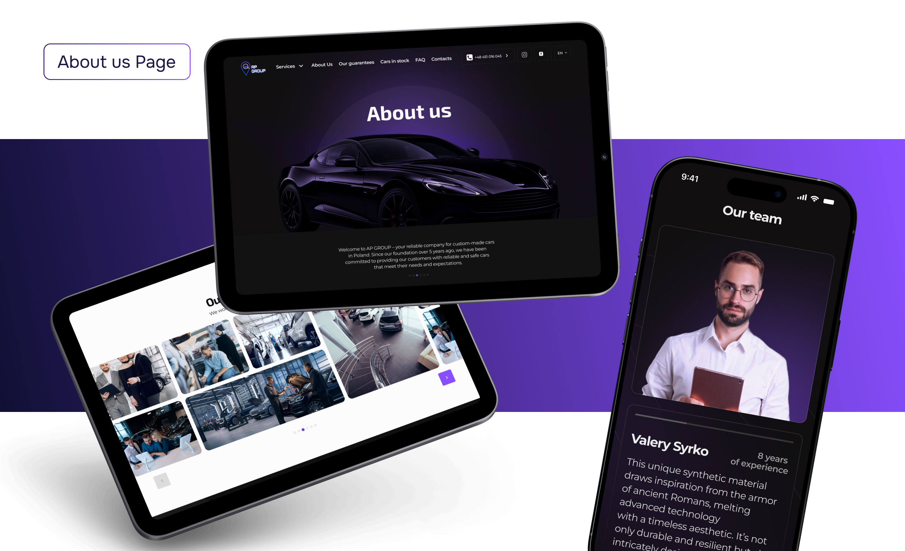 AR Group_about us_page